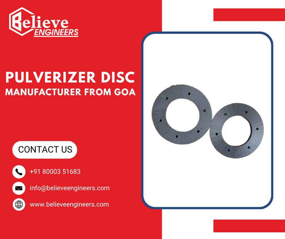 Pulverizer Disc Manufacturer from Goa