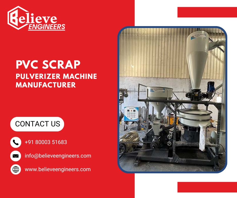 PVC Scrap Pulverizer Machine Manufacturer